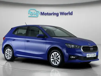 Used Skoda Fabia Comfort 110 HP (80 kW) 2022 Blue Hatchback