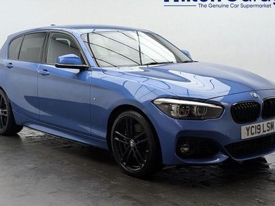 Used BMW 118 M Sport 136 HP (100 kW) 2019 Blue Hatchback