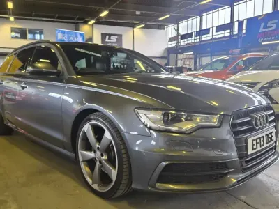Used Audi A6 Black Edition 177 HP (130 kW) 2013 Grey Estate