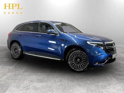 Used Mercedes EQC400 AMG line 300 kW (408 HP) 2023 Blue SUV