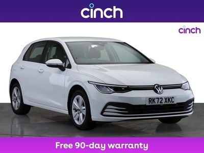 White Used 2022 VW Golf VIII Life Hatchback | £16,369 (Fair price)