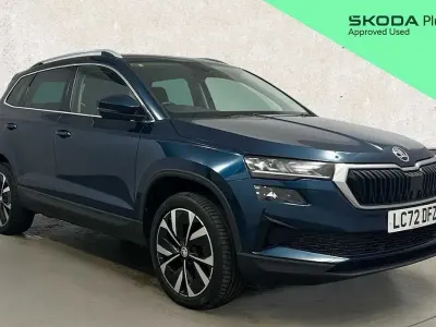 Used Skoda Karoq SE L 150 HP (110 kW) 2023 Blue SUV