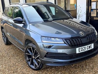 Used Skoda Karoq SportLine 190 HP (139 kW) 2021 Grey SUV