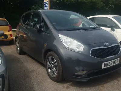 Used Kia Venga 125 HP (91 kW) 2018 Grey Hatchback