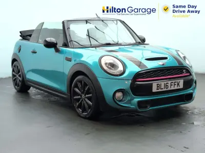Used Mini Cooper S Cabriolet 2016 Turquoise Cabriolet