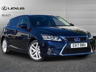 Used Lexus CT200h 136 HP (100 kW) 2017 Deep blue Hatchback