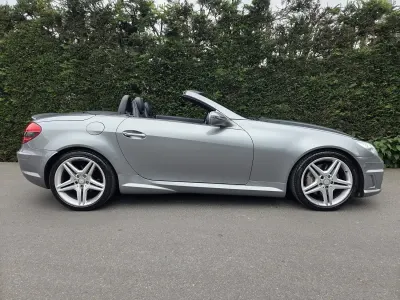 Used Mercedes SLK350 2010 Silver Cabriolet
