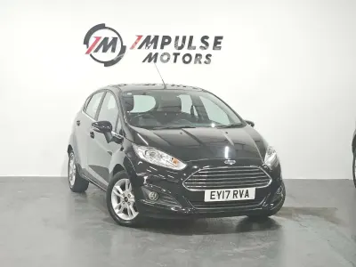 Used Ford Fiesta Zetec 2017 Black Hatchback