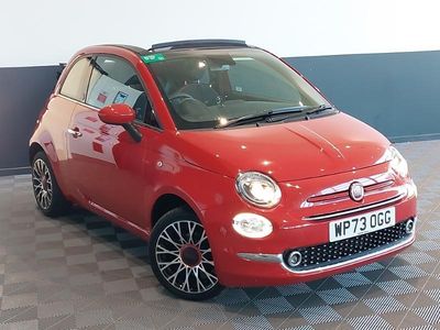 Red Used 2023 Fiat 500C Red Cabriolet | £11,498 (Fair price)