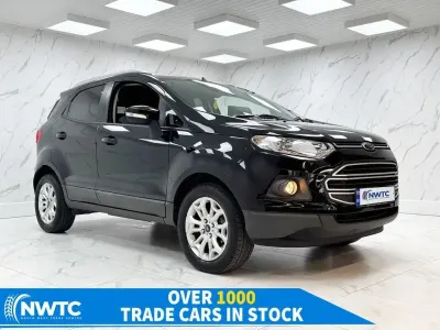 Used Ford Ecosport Zetec 125 HP (91 kW) 2017 Black SUV