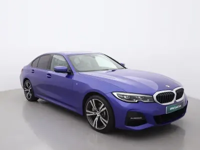Used BMW 330e M Sport 288 HP (211 kW) 2020 Blue Sedan