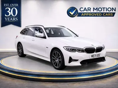 Used BMW 330e Sport Line 2022 White Estate