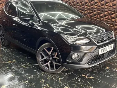 Used Seat Arona FR Sport 110 HP (80 kW) 2021 Black SUV