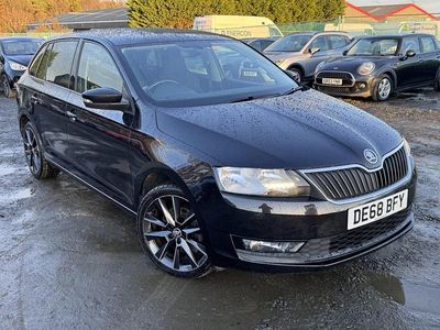 Used Skoda Rapid Sport 2018 Black Hatchback