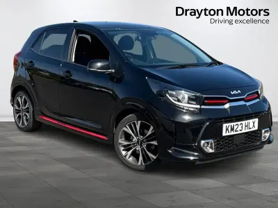 Second-hand Kia Picanto GT-Line 66 CP (48 kW) 2023 Negru Hatchback