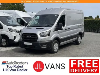 Used Ford Transit 130 HP (95 kW) 2022 Silver Van