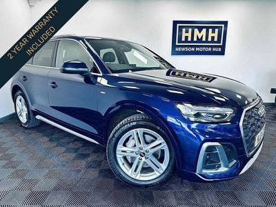 Used Audi Q5 S-Line 2021 Blue SUV