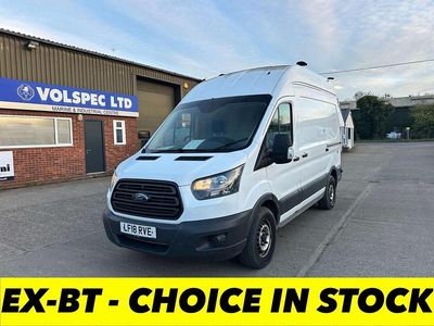 Used Ford Transit 130 HP (95 kW) 2018 White Van
