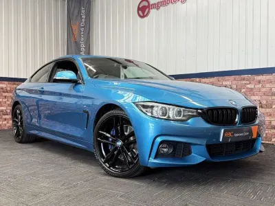 Used BMW 420 M Sport 190 HP (139 kW) 2017 Blue Coupe