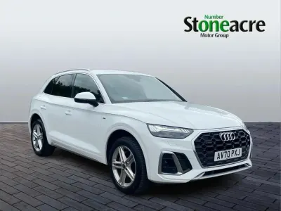Used Audi Q5 S-Line 200 HP (147 kW) 2020 White SUV