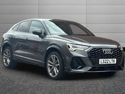 Used Audi Q3 Sportback Black Edition 148 HP (108 kW) 2022 Daytona grey SUV