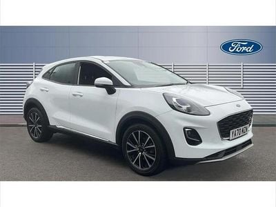 Used Ford Puma Titanium 125 HP (91 kW) 2020 White SUV