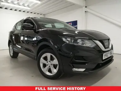 Used Nissan Qashqai Acenta 110 HP (80 kW) 2017 Black SUV
