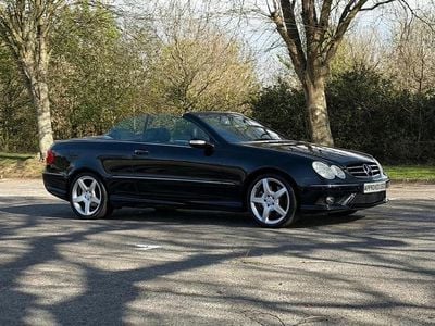 Used Mercedes CLK200 2009 Black Cabriolet