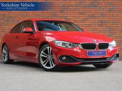 Used BMW 420 Coupé Sport Line 190 HP (139 kW) 2016 Red Coupe