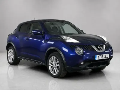Used Nissan Juke Acenta 110 HP (80 kW) 2016 Blue SUV