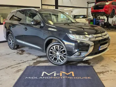Używany Mitsubishi Outlander 150 KM (110 kW) 2018 Czarny SUV