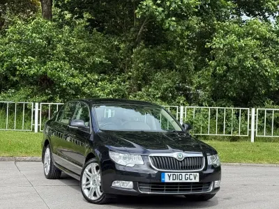 Used Skoda Superb Elegance 170 HP (125 kW) 2010 Black Hatchback
