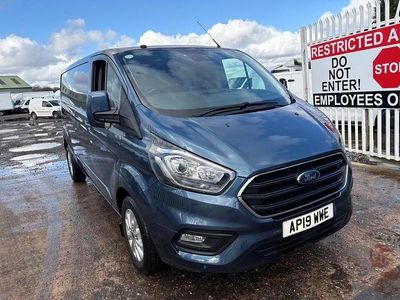 Used Ford Transit Custom Limited 130 HP (95 kW) 2019 Blue Van