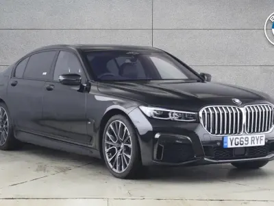 Used BMW 740L M Sport 316 HP (232 kW) 2019 Black Sedan