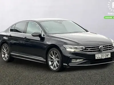 Used VW Passat R-line 150 HP (110 kW) 2020 Black Sedan