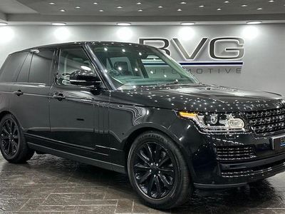 Black Used 2017 Land Rover Range Rover Vogue SUV | £20,994 (Super price)