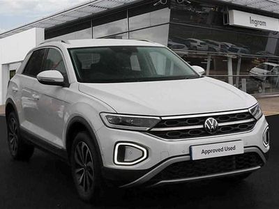 White Used 2023 VW T-Roc Style SUV | £21,150 (Fair price)