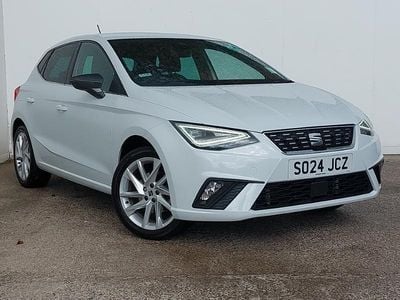 Used Seat Ibiza XCELLENCE 115 HP (84 kW) 2024 White Hatchback