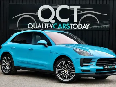 Begagnad Porsche Macan 2018 Blå SUV