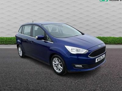 Used Ford Grand C-Max Zetec 120 HP (88 kW) 2016 Blue MPV