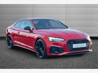 Used Audi A5 Black Edition 341 HP (250 kW) 2023 Red Coupe