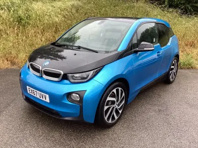 Used BMW i3 170 HP (125 kW) 2017 Blue Hatchback