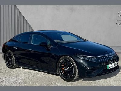 Used Mercedes EQS 53 AMG Night 483 kW (658 HP) 2024 Obsidian black metallic Sedan