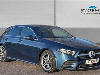 Blue Used 2019 Mercedes A250 AMG Line Premium Hatchback | £19,000 (Fair price)