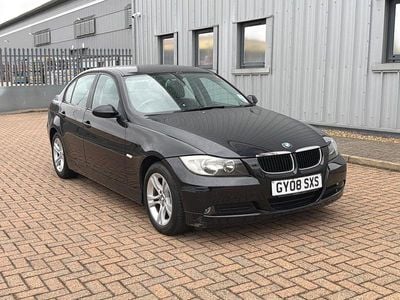 Used BMW 320 Impressive 2008 Black Sedan