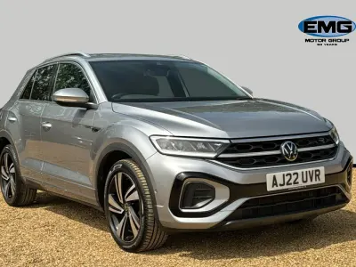 Used VW T-Roc R-line 150 HP (110 kW) 2022 Silver SUV