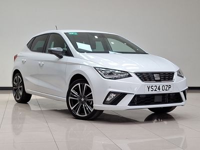 White Used 2024 Seat Ibiza XCELLENCE Lux Hatchback | £17,998 (A bit pricey)