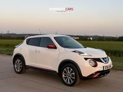Used Nissan Juke Tekna 110 HP (80 kW) 2016 White SUV