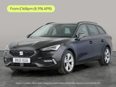 Begagnad Seat Leon FR 130 HK (95 kW) 2021 Svart Kombi