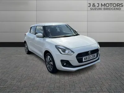 Begagnad Suzuki Swift SZ5 2020 Vit Halvkombi